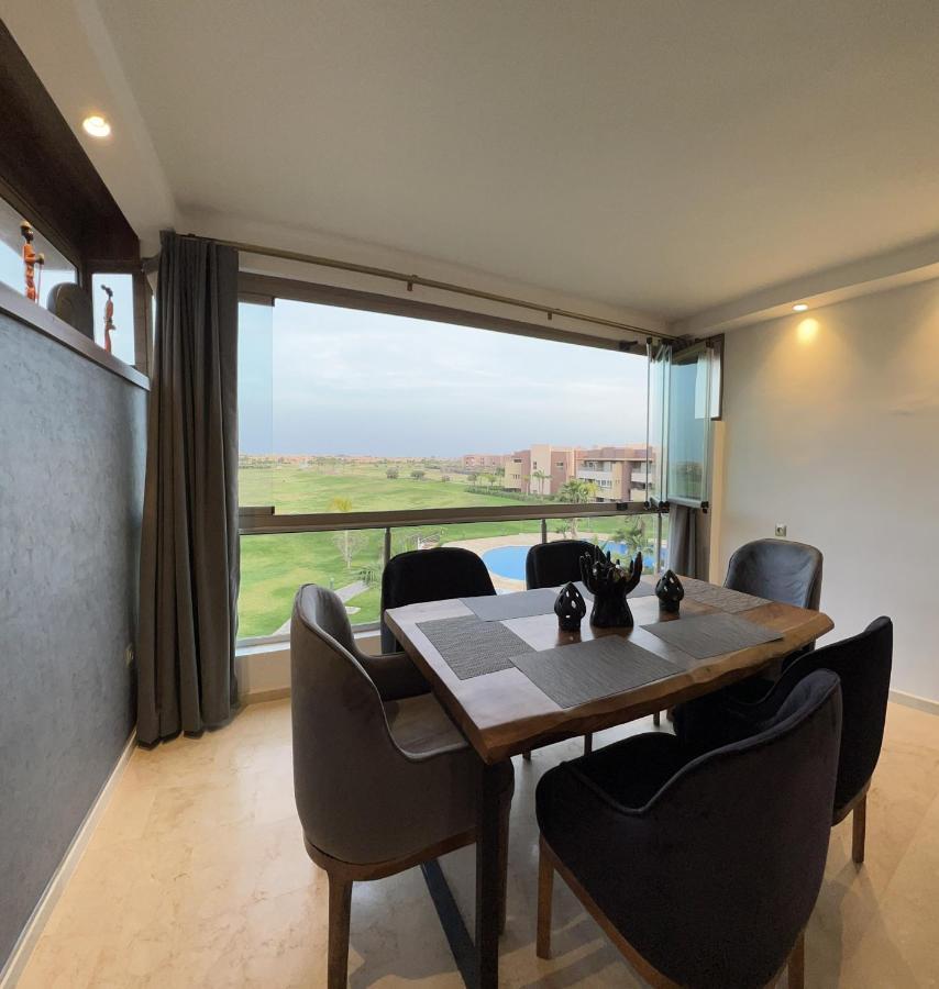 Superbe Appartement, Vue Sur Golf, Piscine Et Atlas Marrakesh Eksteriør billede
